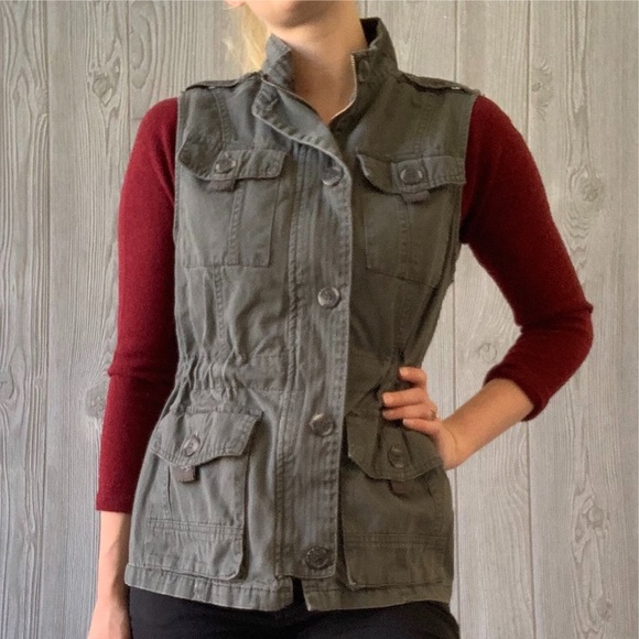 Gray utility jacket - Picture 2 of 8